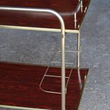 Desserte mini-bar vintage doré