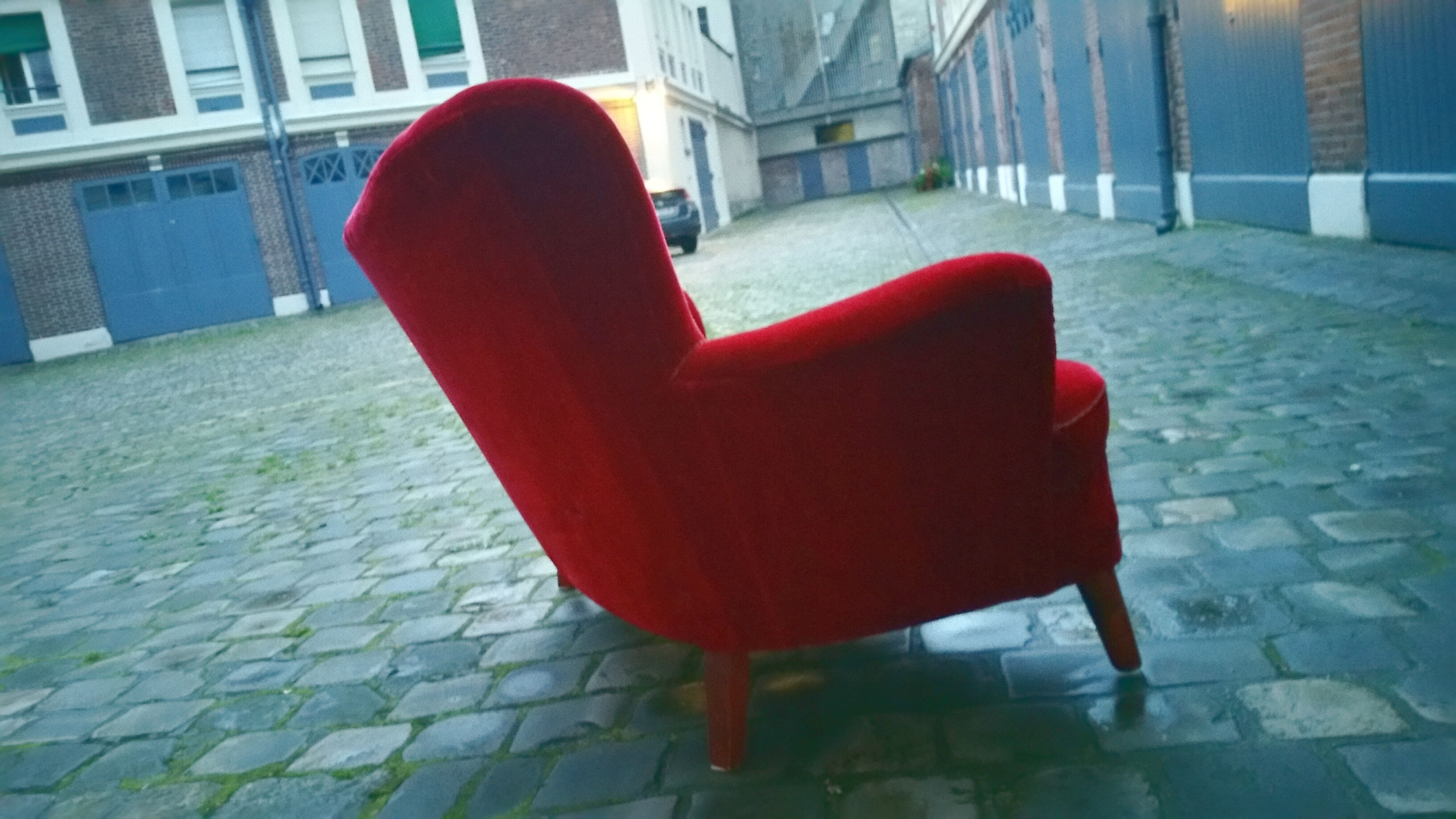 Vintage sofa Swedish year 40/50 wing arc curved Carl Malmsten