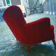 Vintage sofa Swedish year 40/50 wing arc curved Carl Malmsten