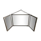 Triptych barber mirror 41.5 x 15 cm