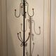 Pedestal coat rack