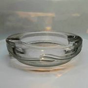 1970s Big Ashtray by Fabio Frontini for Arnolfo di Cambio in Lead Crystal,