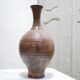 Vintage glazed terracotta jar