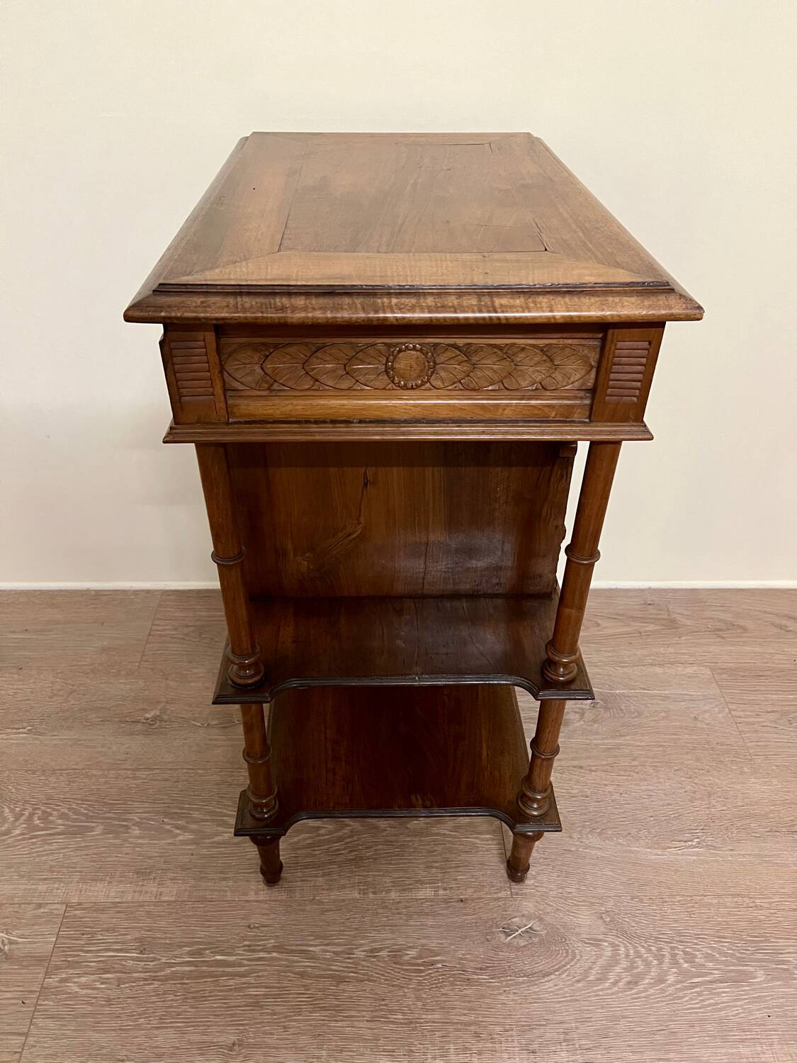 Lxvi style walnut worker with match scraper