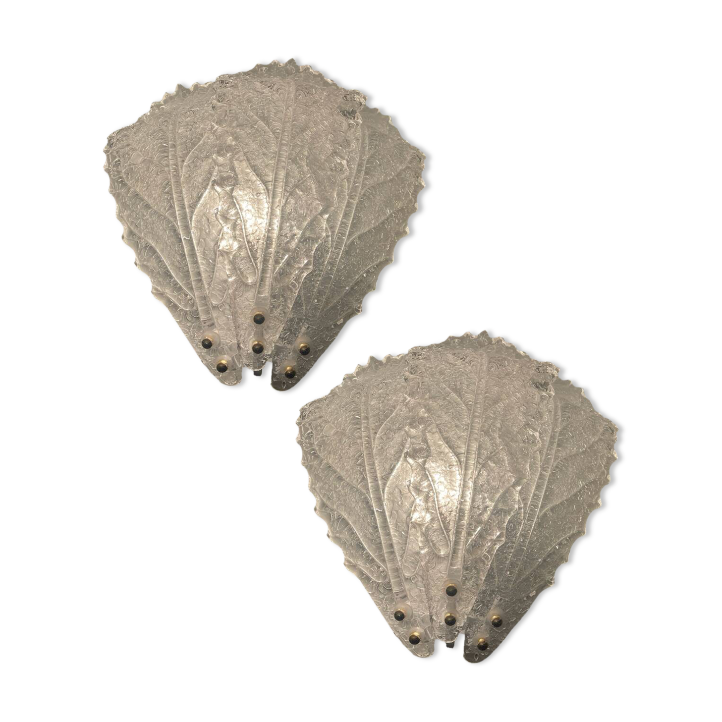 Large Murano Glass Sconces