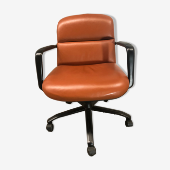 Fauteuil de bureau cuir design schirolli