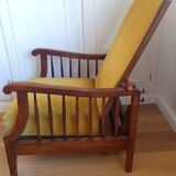 Chaise longue velours