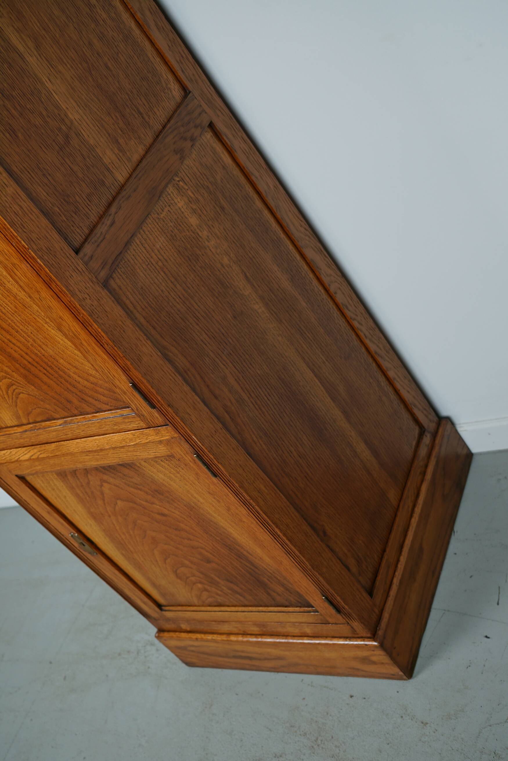 Antique Dutch Oak Locker / Filing Cabinet, 1920/30s