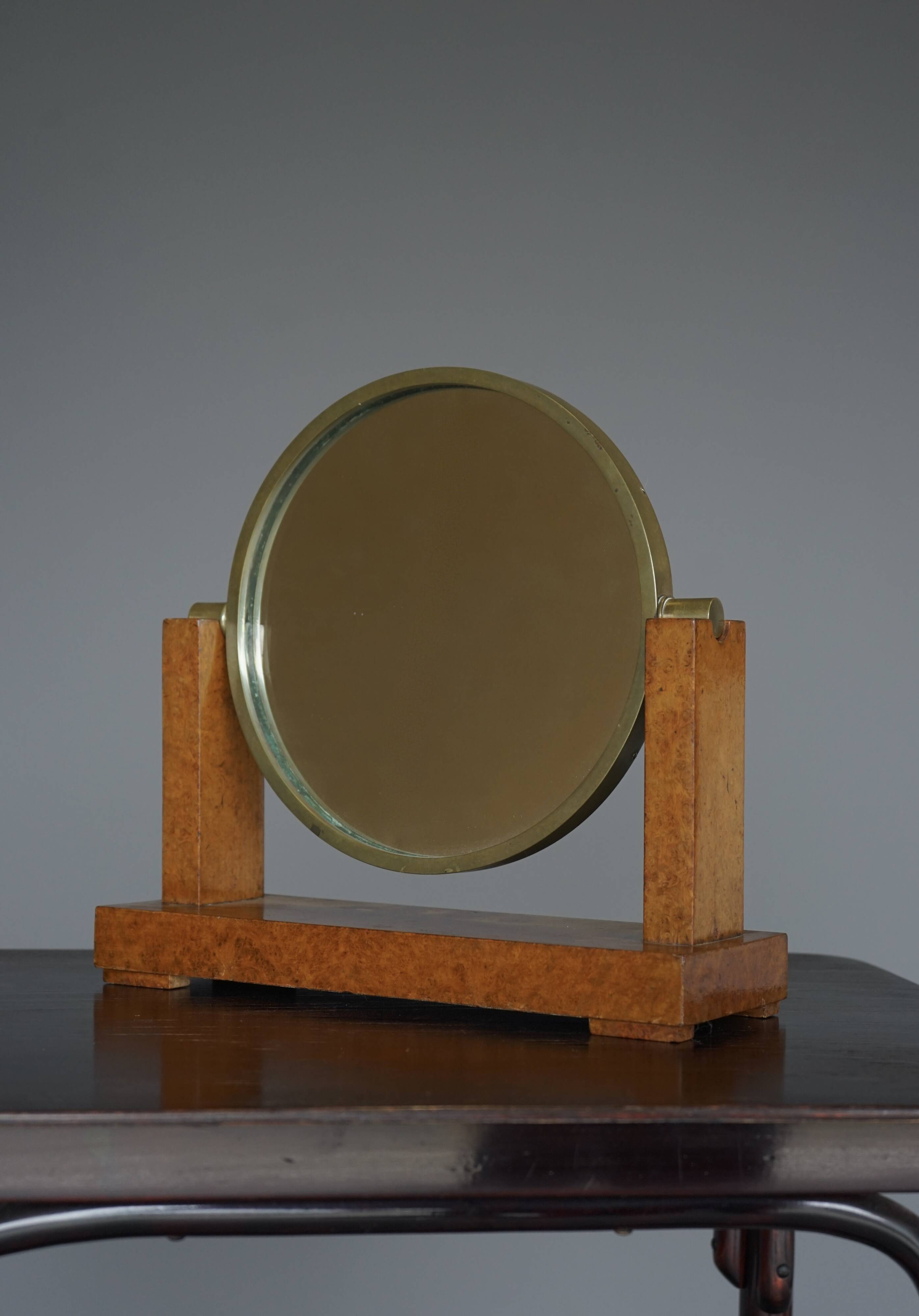 Art Deco Vanity Mirror by Émile-Jacques Ruhlmann, France, 1920s