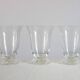 6 Daum Kim model wine glasses, mid-20th century