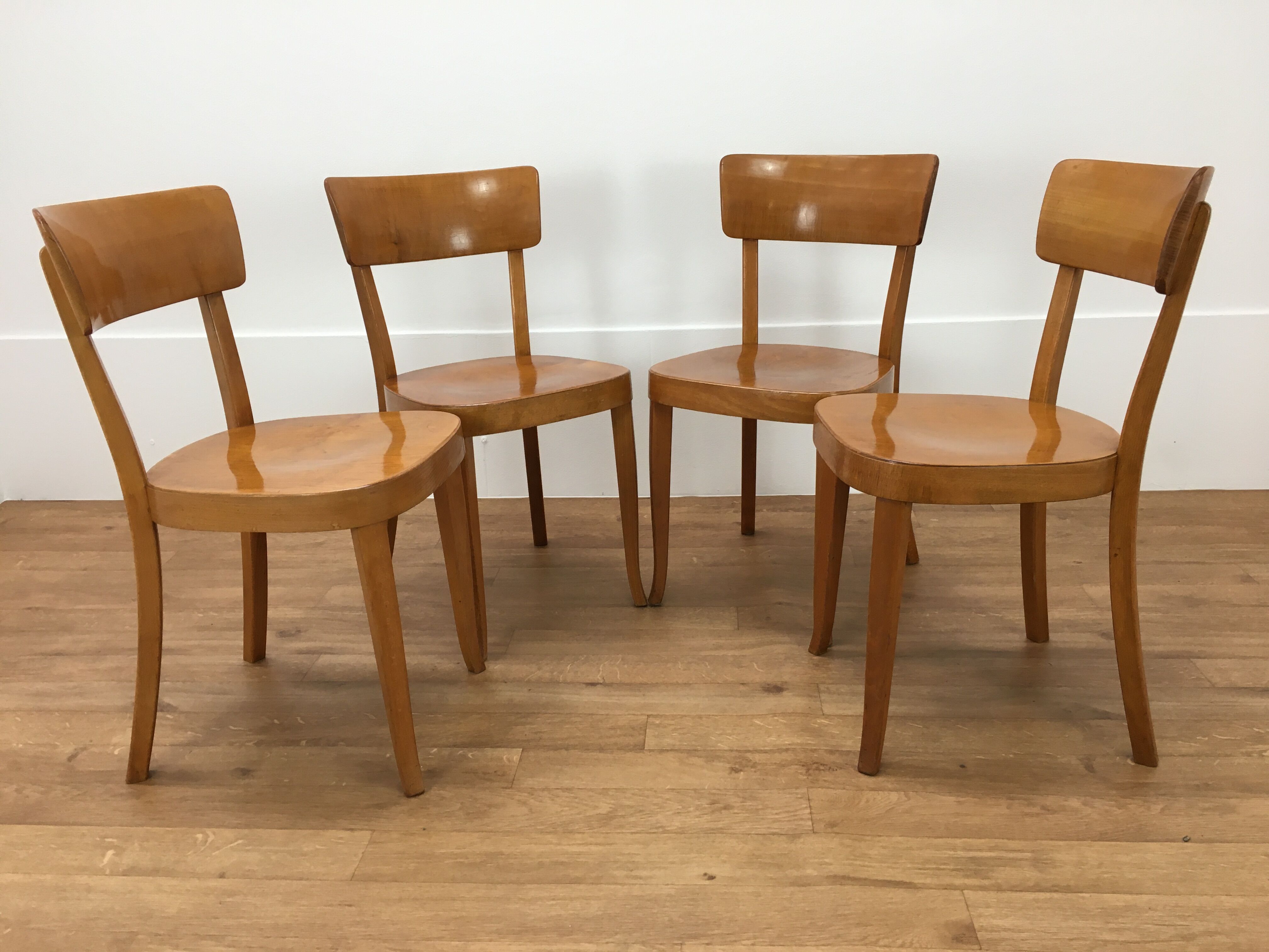 Set de 4 chaises Horgen Glarus Classic 1-380 style bistrot