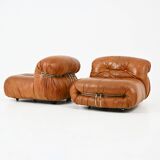 Set of 2 Soriana Armchairs by Afra & Tobia Scarpa for Cassina, years