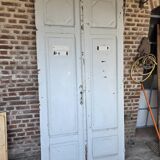 Pair of antique partition doors