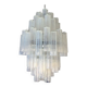 Opalino “tronchi” murano glass chandelier-5l