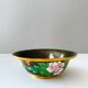 Cloisonne bowl, Vintage enamel bowl