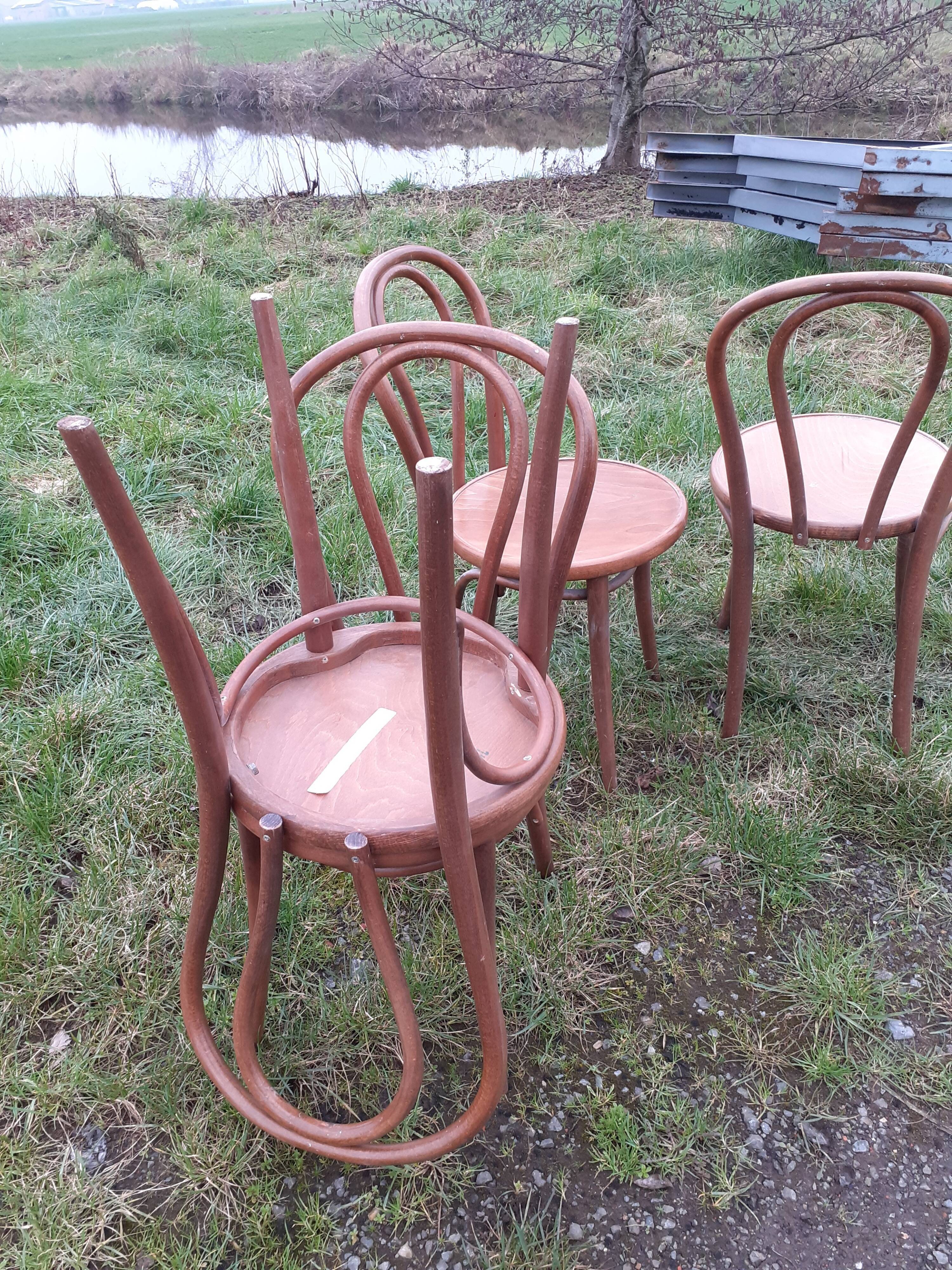 Thonet bistro chairs
