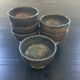 Set of 6 bowls in stoneware