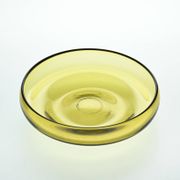 Coupe à fruits en verre soufflé par Claude Morin, circa 1975