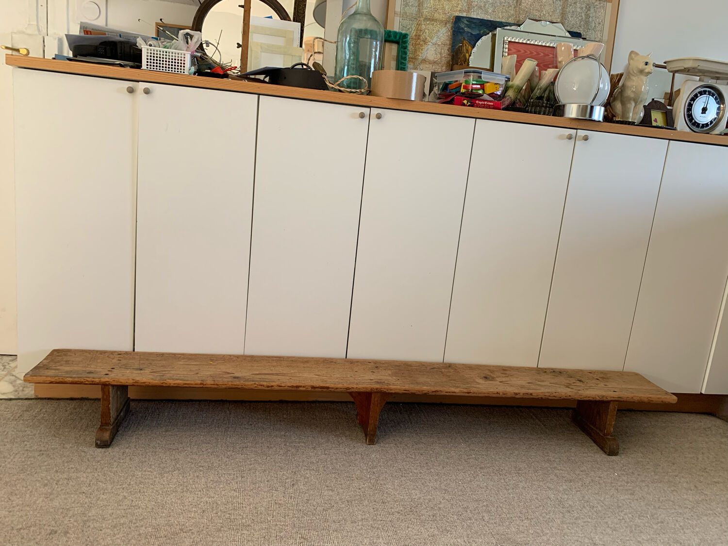 Banc ancien en bois