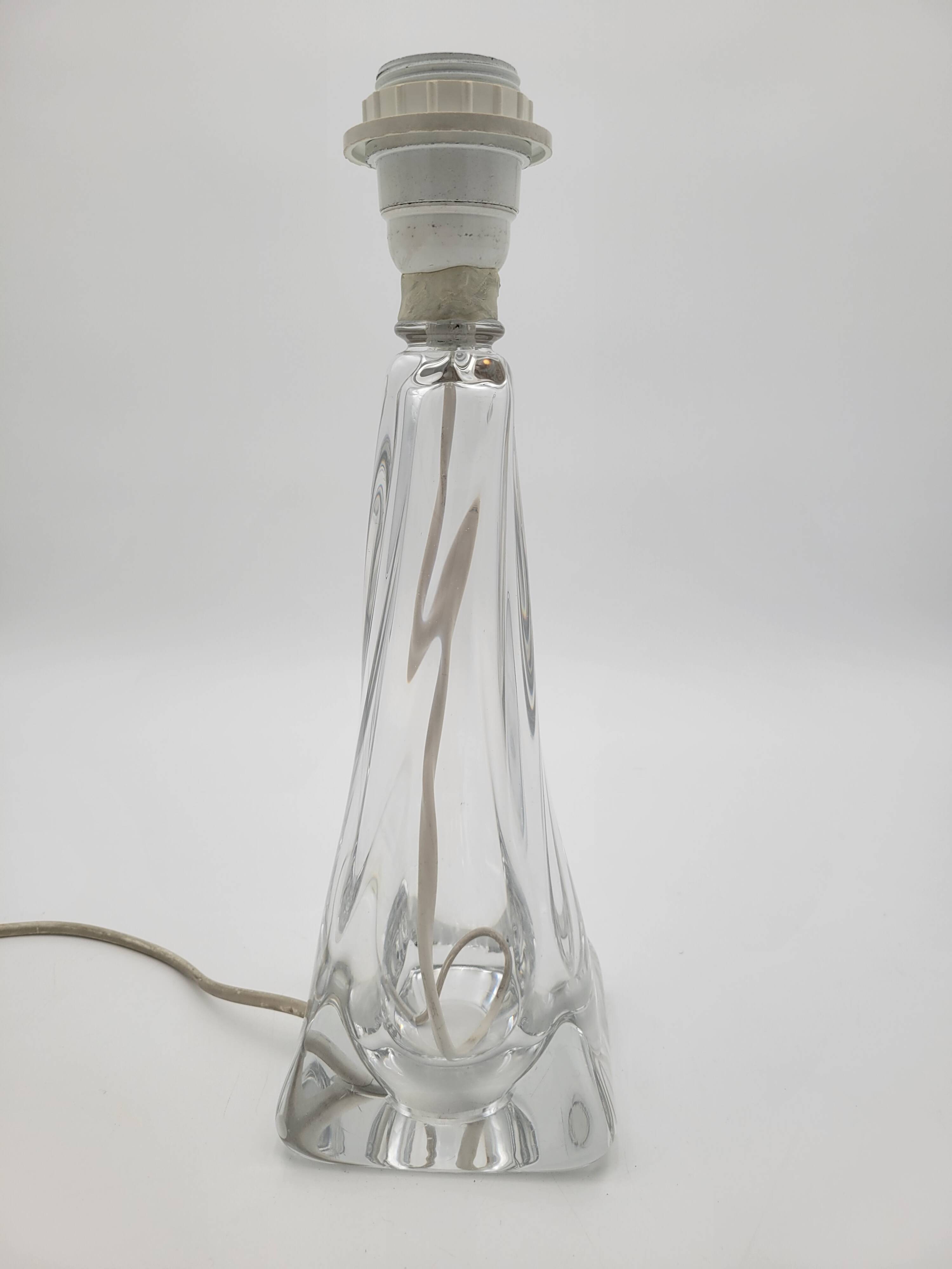 Daum style glass lamp