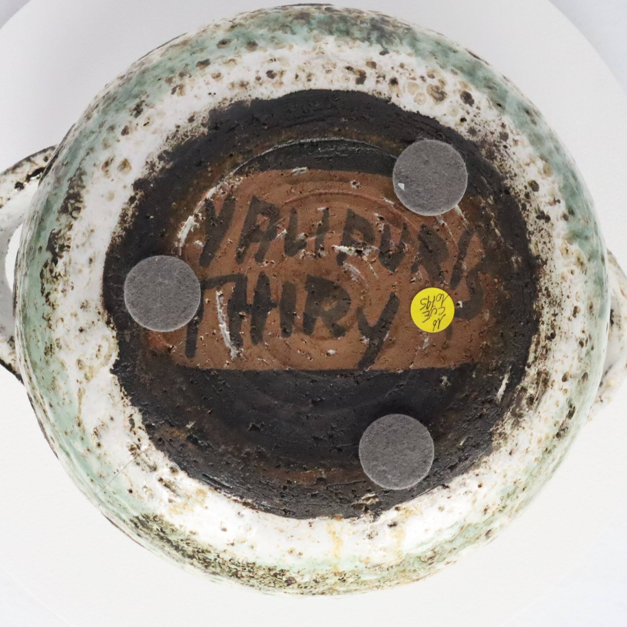 Ceramic pot by Thiry Vallauris