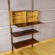 Danish wall system in Rio Poul Cadovius rosewood 1960