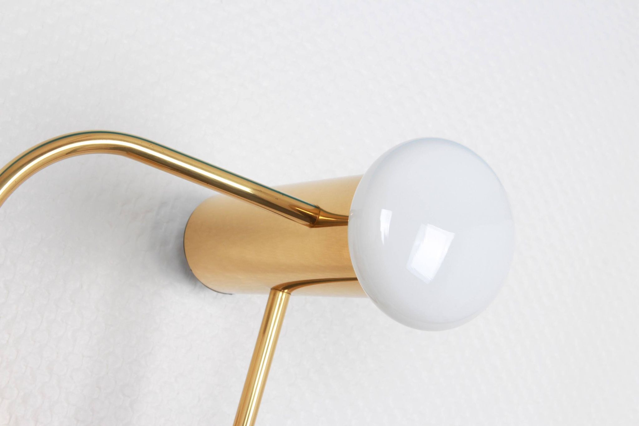 Leola Sciolari Ceiling Light in Dark Brass, Germany, 1980s