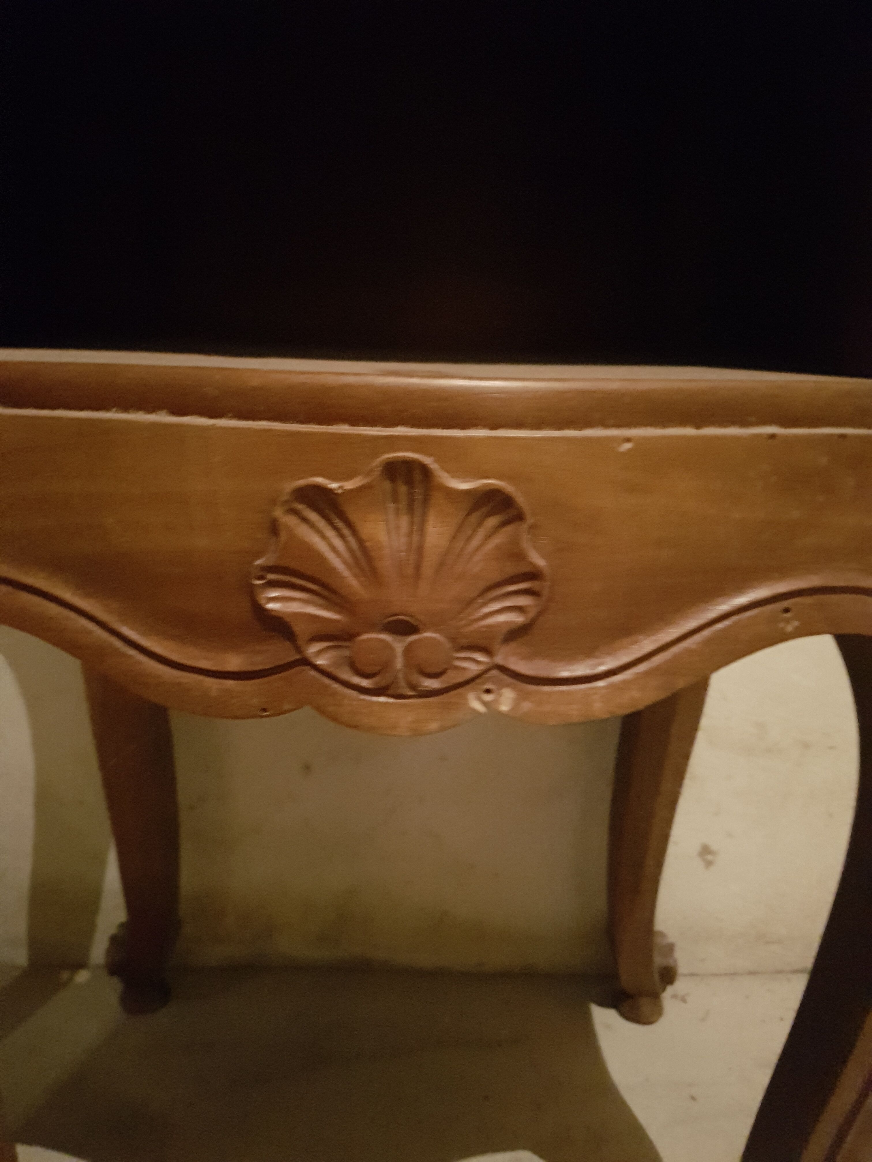 Louis XV-style bedside pair
