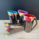 Multicolored cups Vallauris