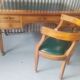 Office and his empire chair back from Egypt
