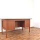 Mid-Century Danish Freestanding Teak Desk, 1960s