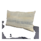 Coussin artisanal en toile ancienne style Kilim