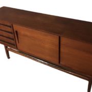 Enfilade scandinave des années 60, buffet vintage