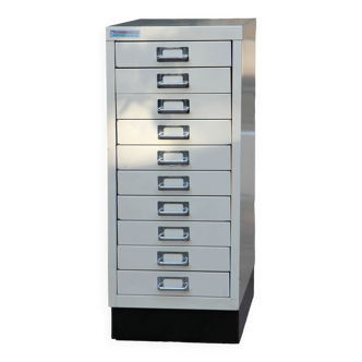 Bisley metal office furniture, 10 drawers