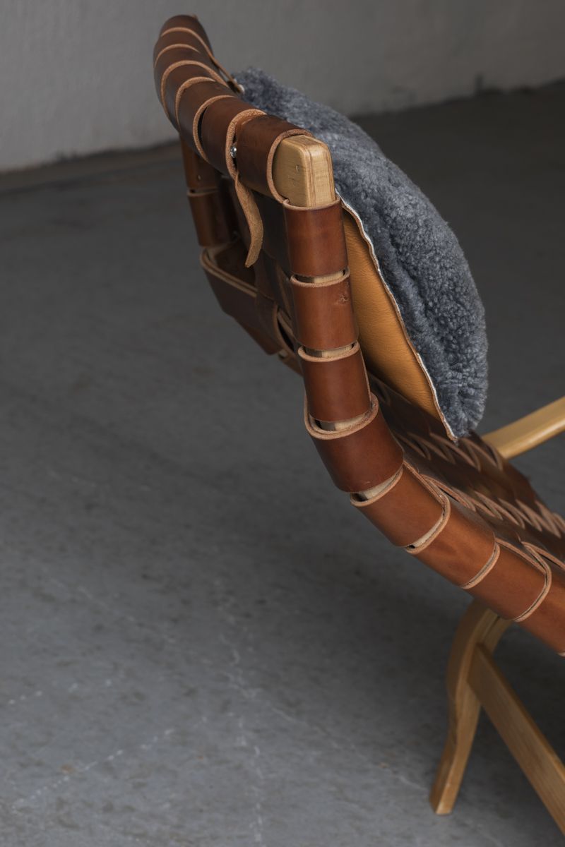 Lounge chair ‘Pernilla 3’, designed by Bruno Mathsson and produced in Sweden by DUX in the 1960’s