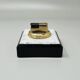 1970s Gorgeous Smoking Set in Lucite and Brass. Made in Italy