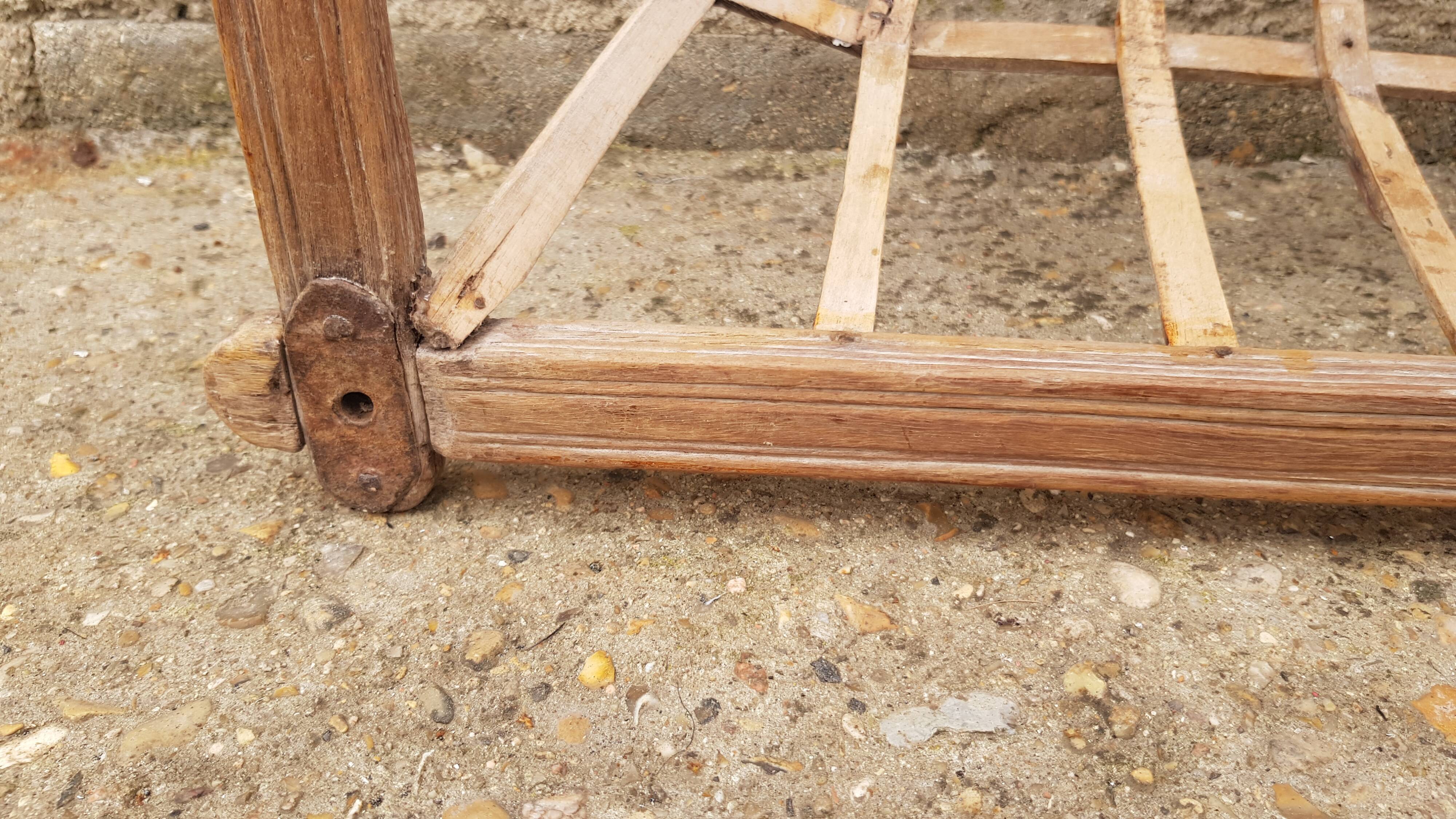 Old teak palanquin roof dome