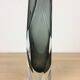 Vase Sommerso smoked glass soliflore, Murano