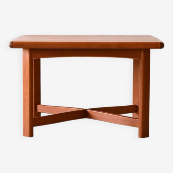 Square teak coffee table made in Denmark