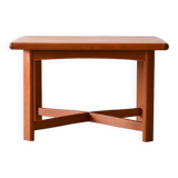 Square teak coffee table made in Denmark