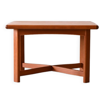 Square teak coffee table made in Denmark