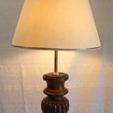 Table lamp - wooden foot XIX
