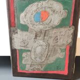 Peinture Art abstrait/Huile sur toile. Style Augustin Ubeda. 32 x 24cm