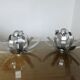 Pair of flower sconces by Jocelyne Trocmé for OXAR 1970