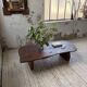 Table basse brutaliste artisanale 1950