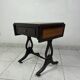 Antique side table English style foldable