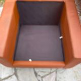 Sofa and Two Armchairs by De Sede