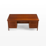 Freestanding Writing Desk by Ib Kofod Larsen for Faarup Møbelfabrik, Denmark 60s