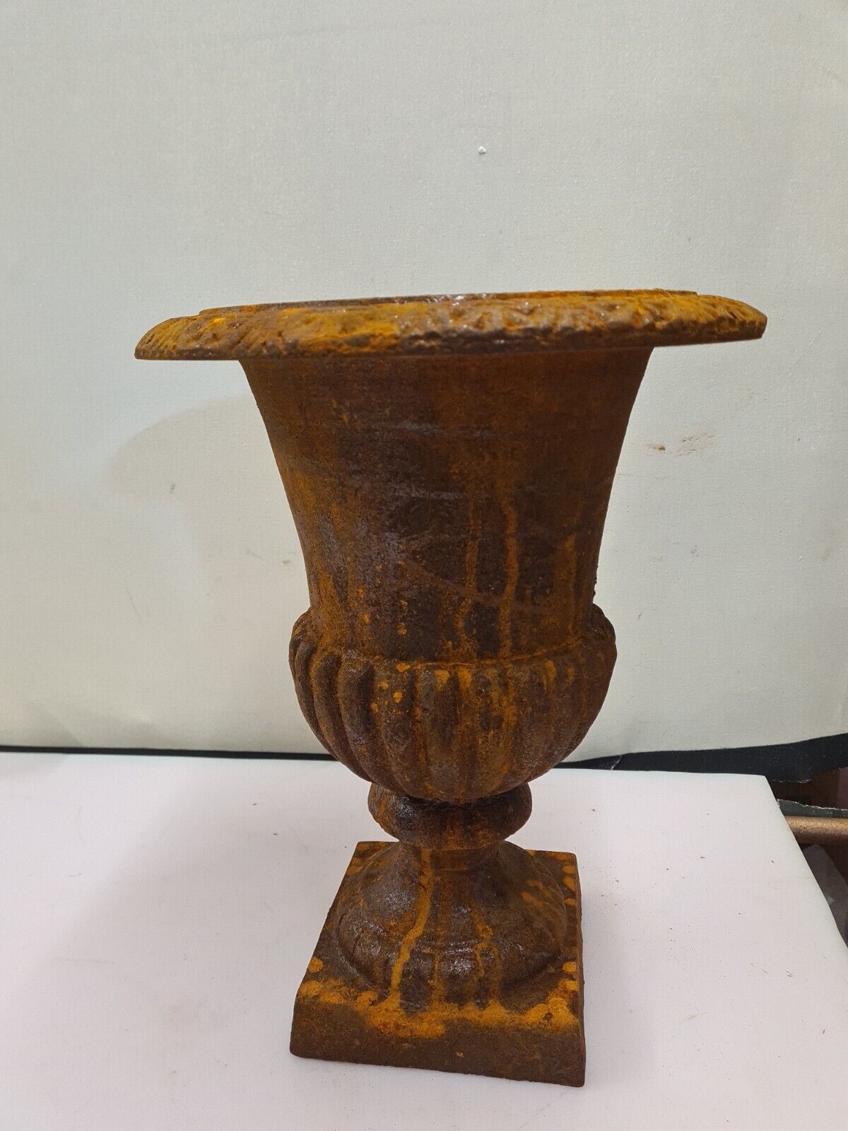 Medici cast iron vase