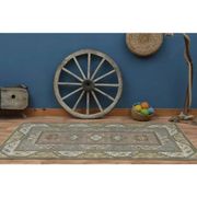 1970s Turkish Oushak Handmade Wool Cotton Brown Area Rug 183x248